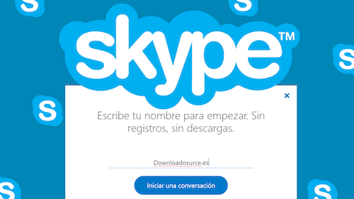 Crear cuenta skype